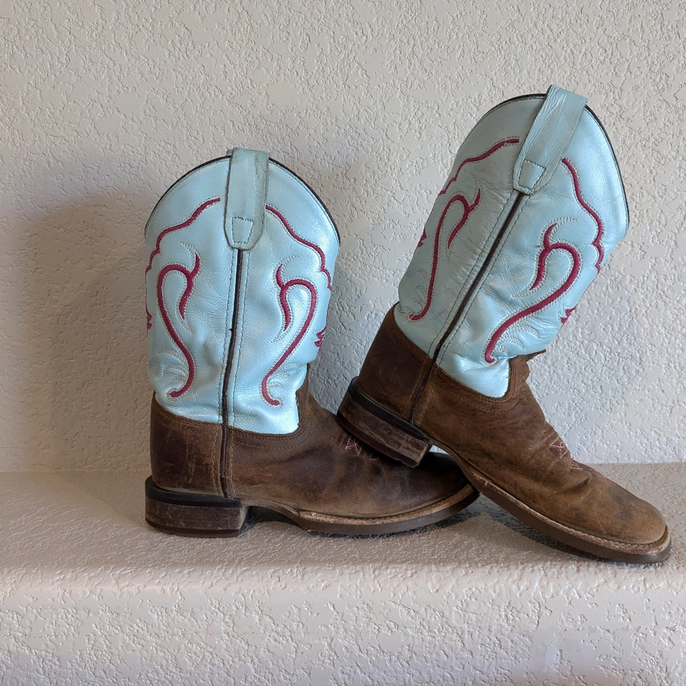 Old West girls boots - Picture 3 of 4